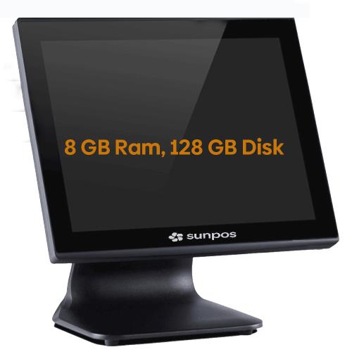SUNPOS 15.1" 8 GB DDR4 RAM /128 GB SSD / VGA (SUN-J6412)